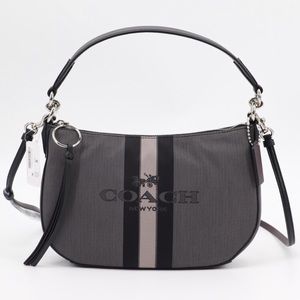 Coach Horse and Carriage Jacquard Sutton Crossbody